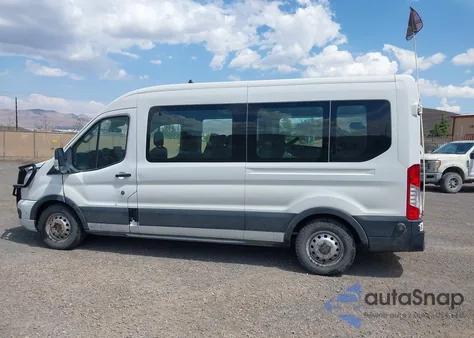 2020 Ford Transit-350 Passenger Van Xlt z USA, uszkodzony, nr VIN 1FBAX9CG2LKB24183